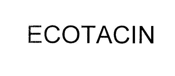 Mẫu nhãn hiệu ECOTACIN