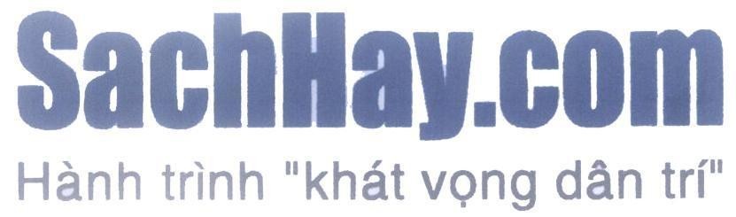 Mẫu nhãn hiệu SachHay.com Hành trình "khát vọng dân trí"