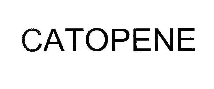 Mẫu nhãn hiệu CATOPENE