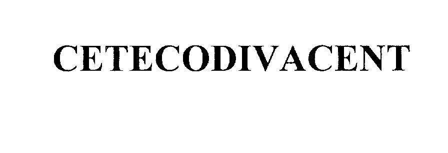 Mẫu nhãn hiệu CETECODIVACENT