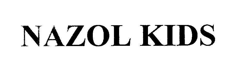 Mẫu nhãn hiệu NAZOL KIDS