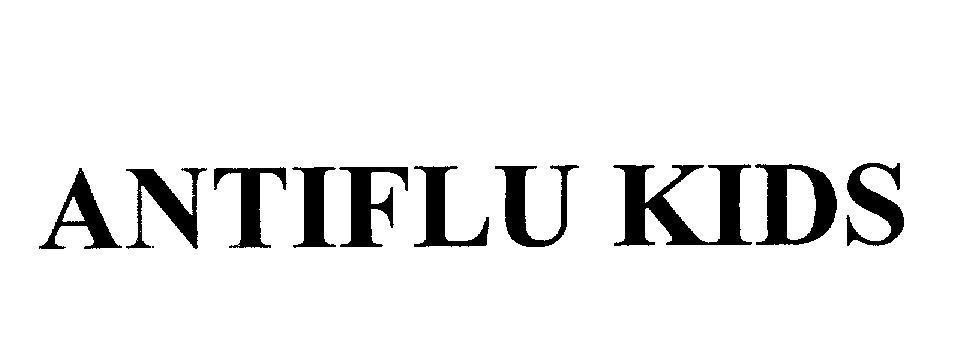 Mẫu nhãn hiệu ANTIFLU KIDS