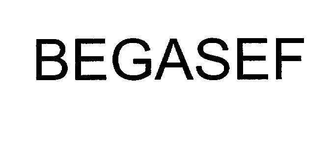 Mẫu nhãn hiệu BEGASEF