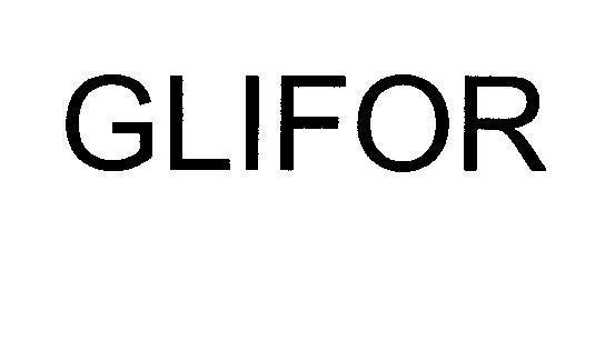 Mẫu nhãn hiệu GLIFOR
