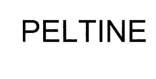 Mẫu nhãn hiệu PELTINE