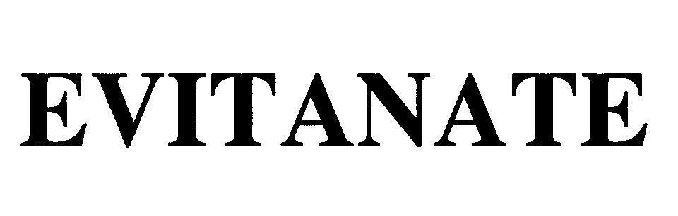 Mẫu nhãn hiệu EVITANATE