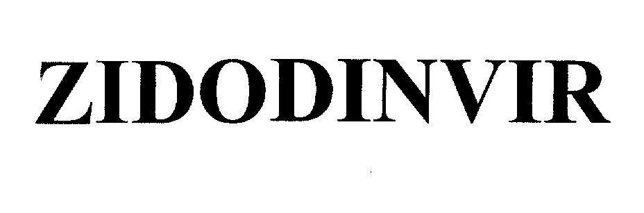 Mẫu nhãn hiệu ZIDODINVIR