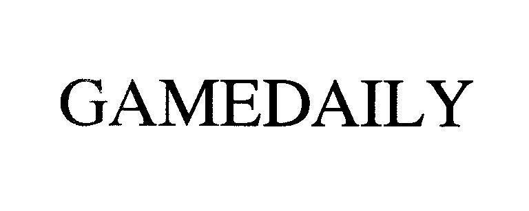 Mẫu nhãn hiệu GAMEDAILY