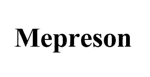 Mẫu nhãn hiệu Mepreson