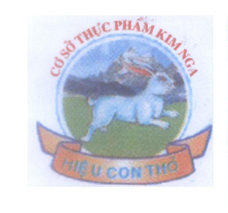 Mẫu nhãn hiệu Cơ Sở Thực Phẩm Kim Nga Hiệu Con Thỏ