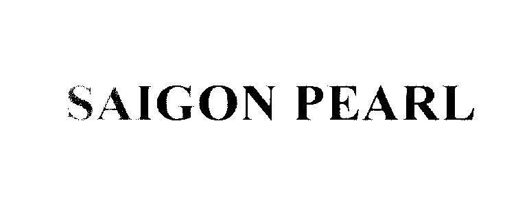 Mẫu nhãn hiệu SAIGON PEARL