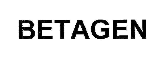 Mẫu nhãn hiệu BETAGEN