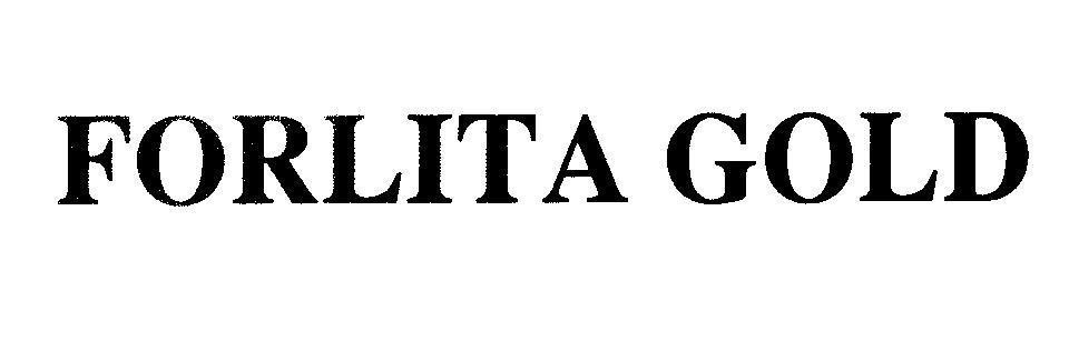 Mẫu nhãn hiệu FORLITA GOLD