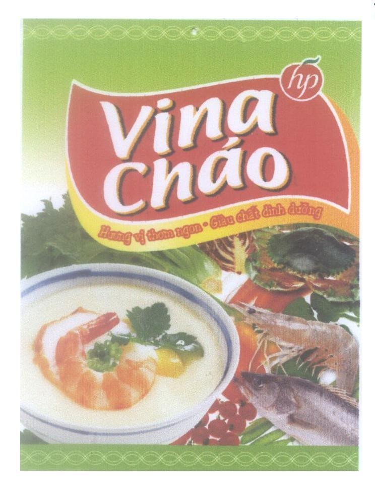 Mẫu nhãn hiệu hp Vina cháo Hương vị thơm ngon - Giàu chất dinh dưỡng