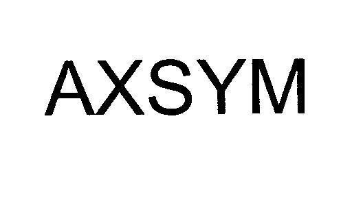 Mẫu nhãn hiệu AXSYM