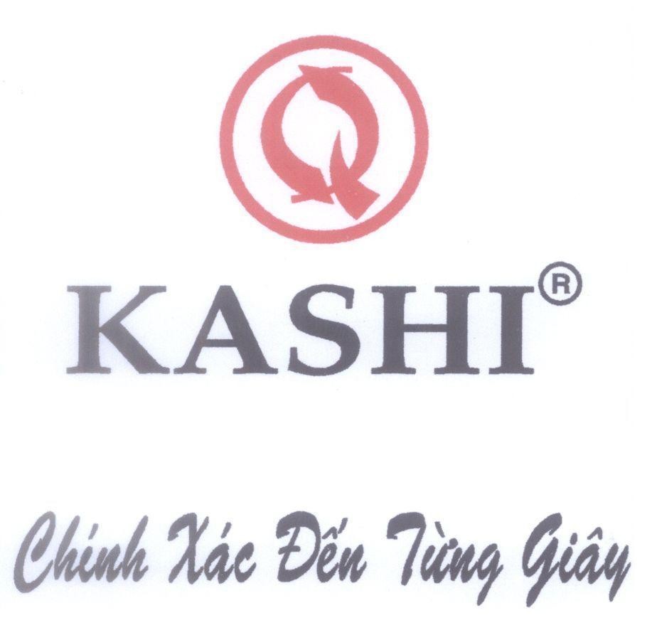 Mẫu nhãn hiệu Q KASHI Chính Xác Đến Từng Giây