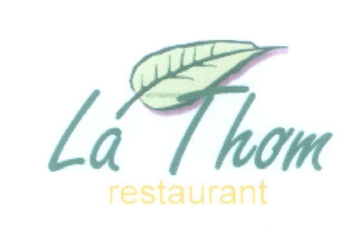 Mẫu nhãn hiệu Lá Thơm restaurant