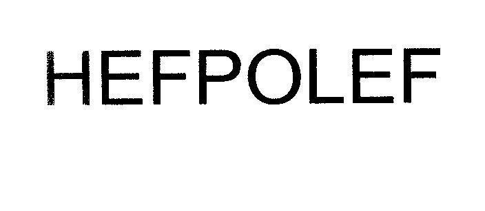 Mẫu nhãn hiệu HEFPOLEF