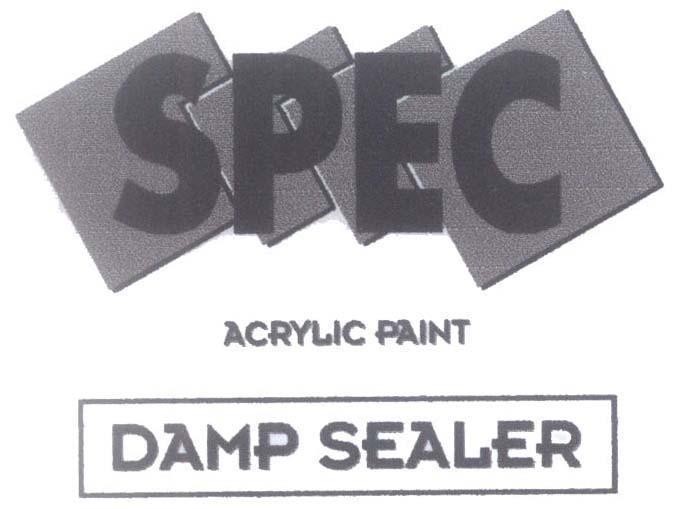 Mẫu nhãn hiệu SPEC ACRYLIC PAINT DAMP SEALER