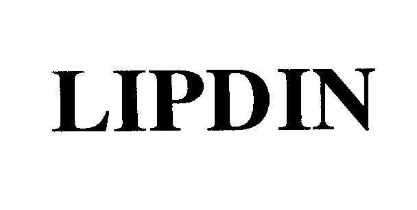 Mẫu nhãn hiệu LIPDIN