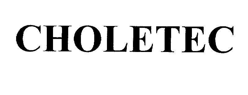 Mẫu nhãn hiệu CHOLETEC