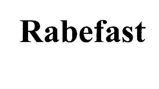 Mẫu nhãn hiệu Rabefast