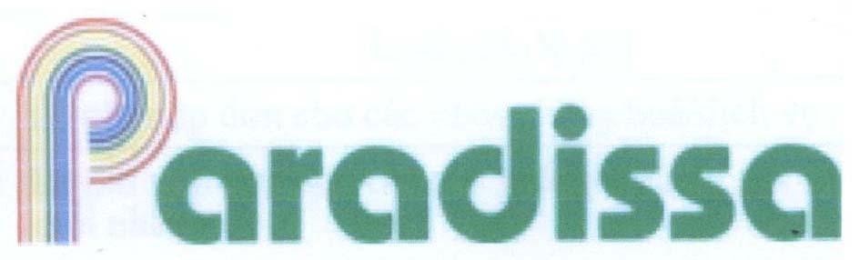 Mẫu nhãn hiệu Paradissa