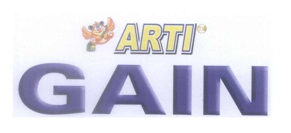 Mẫu nhãn hiệu ARTI GAIN