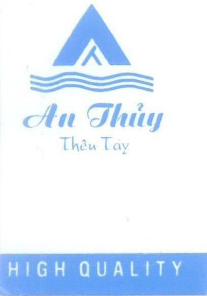 Mẫu nhãn hiệu AT An Thuỷ Thêu Tay HIGH QUALITY