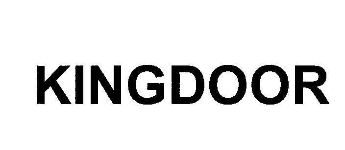 Mẫu nhãn hiệu KINGDOOR