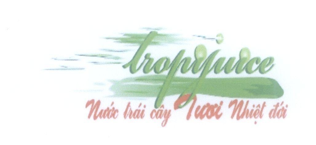 Mẫu nhãn hiệu Tropijuice Nước trái cây Tươi nhiệt đới