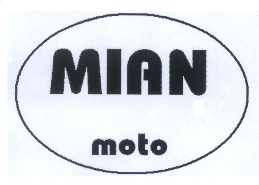 Mẫu nhãn hiệu MIAN moto