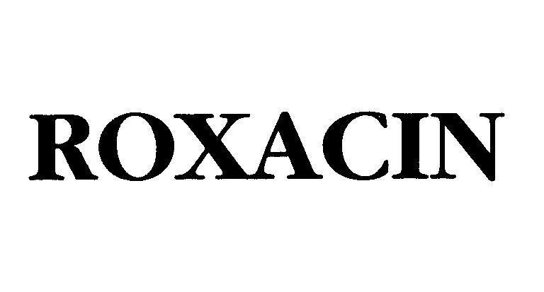 Mẫu nhãn hiệu ROXACIN