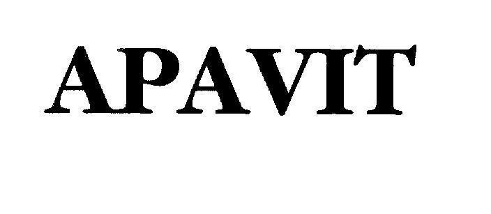 Mẫu nhãn hiệu APAVIT