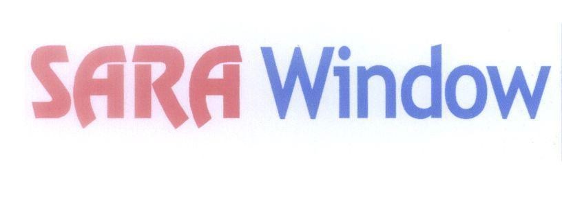 Mẫu nhãn hiệu Sara Window