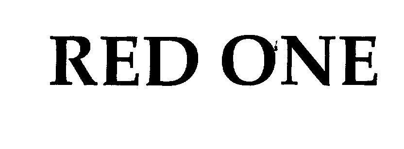 Mẫu nhãn hiệu RED ONE