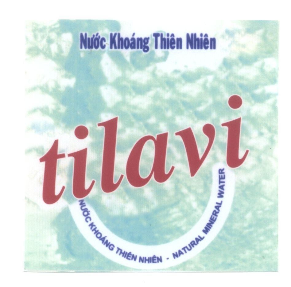 Mẫu nhãn hiệu Nước Khoáng Thiên Nhiên Tiên Lãng tilavi Nước Khoáng Thiên Nhiên - NATURAL MINERAL WATER