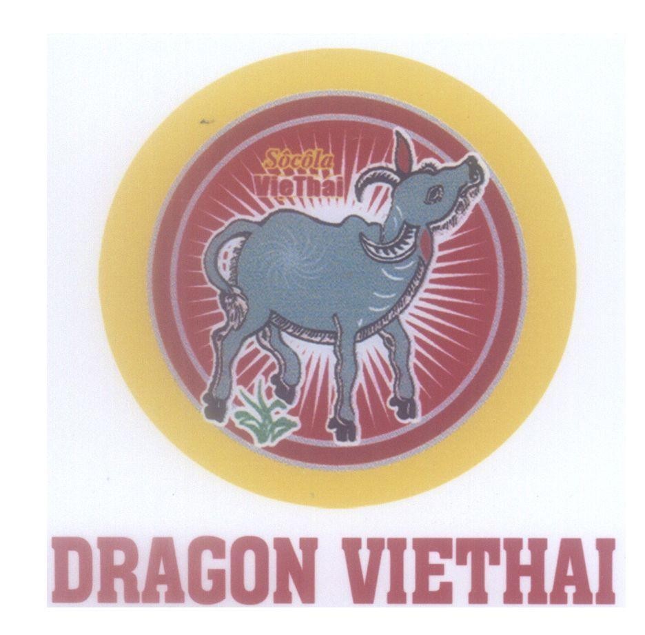 Mẫu nhãn hiệu DRAGON VIETHAI Sôcôla VieThai