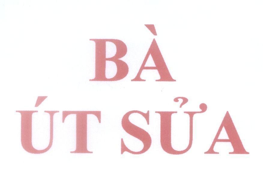 Mẫu nhãn hiệu Bà út Sửa