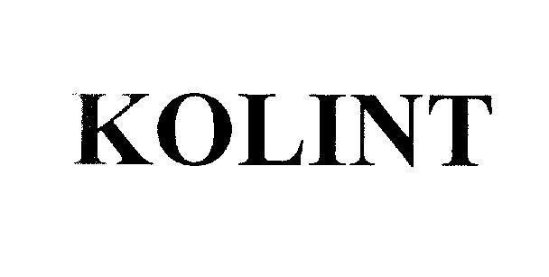 Mẫu nhãn hiệu KOLINT