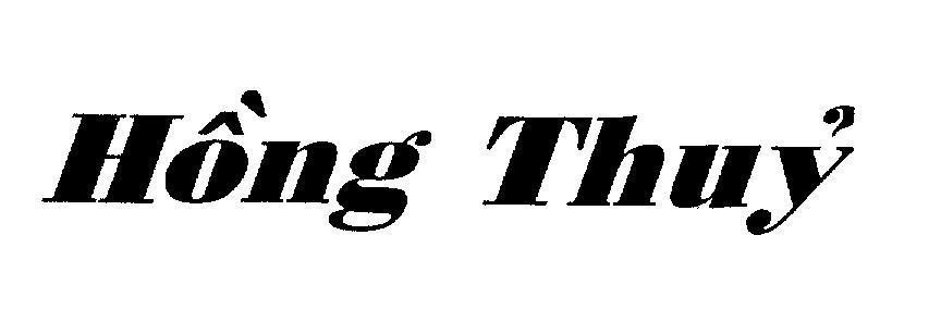 Mẫu nhãn hiệu Hồng Thuỷ
