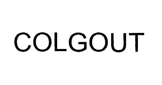 Mẫu nhãn hiệu COLGOUT