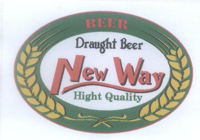 Mẫu nhãn hiệu New Way BEER Draught Beer Hight Quality