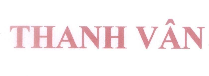 Mẫu nhãn hiệu THANH VÂN