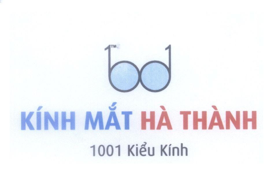 Mẫu nhãn hiệu bd Kính mắt Hà Thành 1001 kiểu kính
