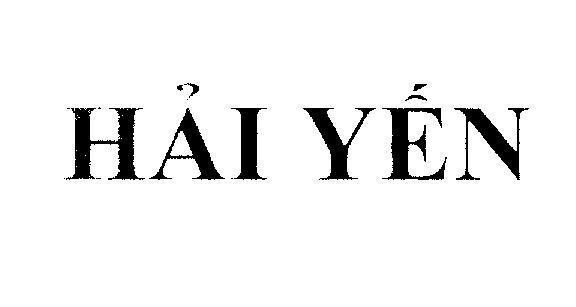 Mẫu nhãn hiệu Hải Yến
