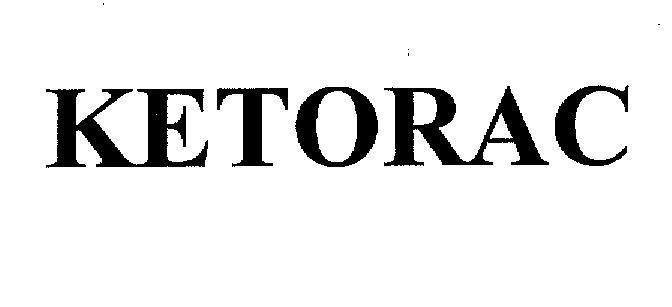 Mẫu nhãn hiệu KETORAC
