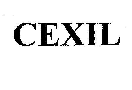 Mẫu nhãn hiệu CEXIL