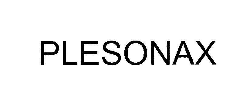 Mẫu nhãn hiệu PLESONAX