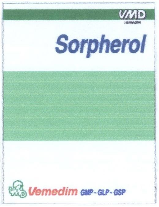 Mẫu nhãn hiệu VMD Sorpherol Vemedim GMP-GLP-GSP